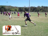 Under The Lights Flag Football 25x50 yd with 5 yd End Zones - Port - a - field