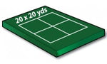 20x20 Yard Soccer Training Grids - Port-a-field