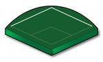Fast Plastic Ball Outfield Line - Port-a-field