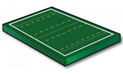 Touch Rugby Field Perimeter - Port-a-field
