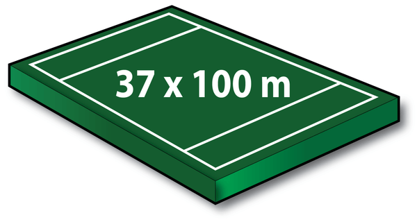 WFDF Ultimate Field 37x100m with 18 Meter Endzones – Port-a-field